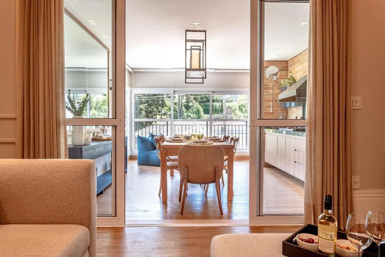 Incrivel Apto Em Condominio Completo, Muito Proximo Ao Centrinho Do Capivari - Campos Do Jordao Apartment